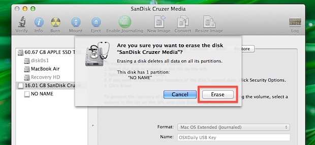 what format should my usb be in for mac